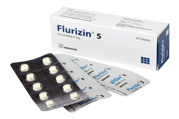 Picture of Tablet Flurizin 5mg